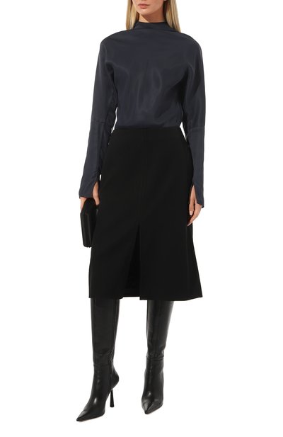 Шерстяная юбка JIL SANDER, арт. J52MA0002/J40003, фото 2