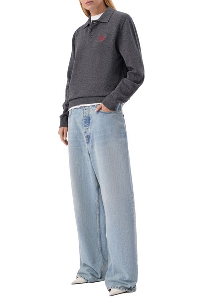 Поло из шерсти и кашемира PLANTA ROSA, арт. PR/VT1001, фото 3