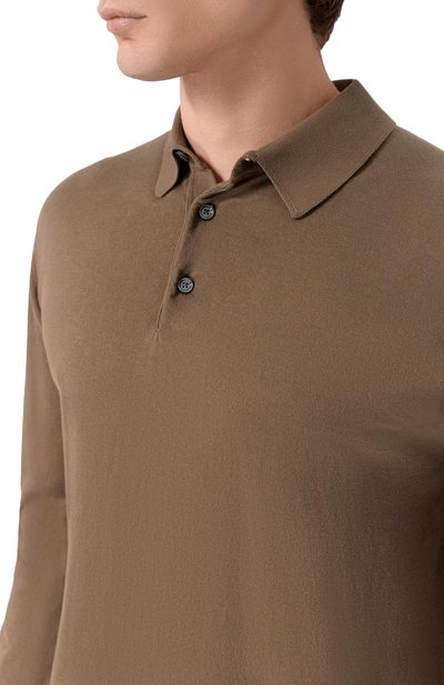 Хлопковое поло KITON, арт. UMKXX35_001, фото 5