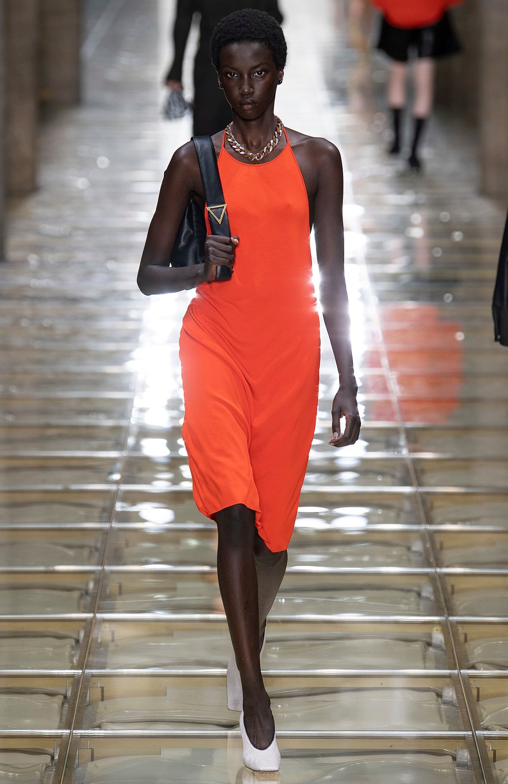 Платье из вискозы BOTTEGA VENETA, арт. 616993/VKI60, фото 6