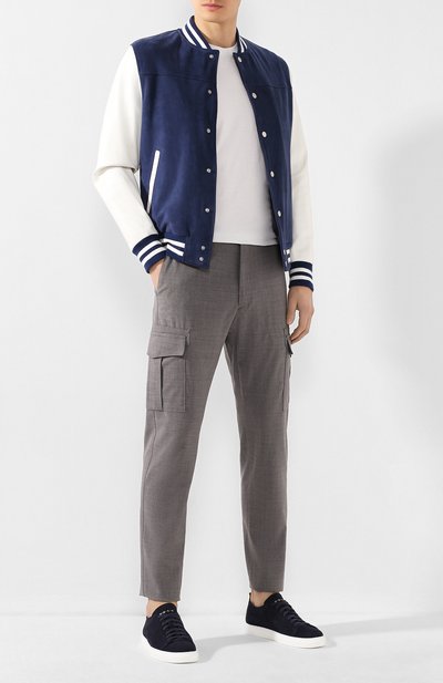 Замшевый бомбер ELEVENTY PLATINUM, арт. A75GBTA05 PEL0A007, фото 2