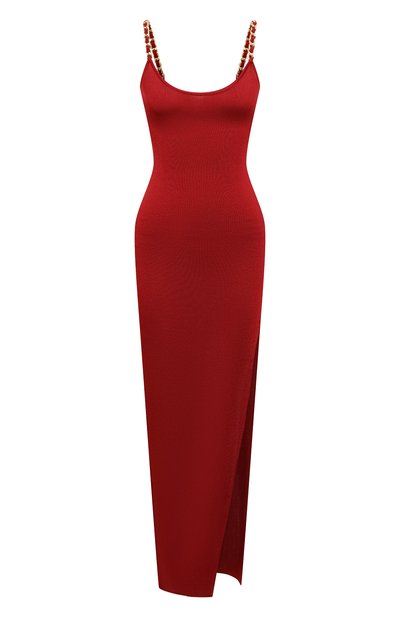 Женское платье из вискозы BALMAIN, арт. XF0RN006/KB95