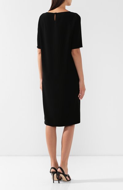 Платье GIORGIO ARMANI черного цвета по цене 141500 руб., арт. 9WHVA02U/T002M, фото 4 Платье GIORGIO ARMANI, арт. 9WHVA02U/T002M, фото 4