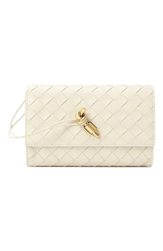 Клатч Andiamo Bottega Veneta 836940/VCPP2 Кремовый 836940/VCPP2