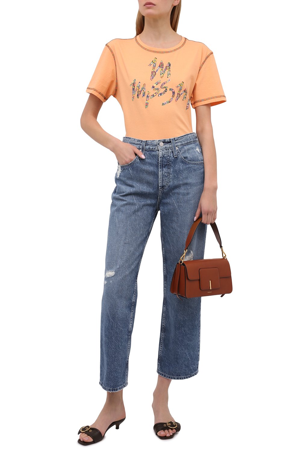 Хлопковая футболка M MISSONI, арт. 2DL00097/2J005T, фото 2