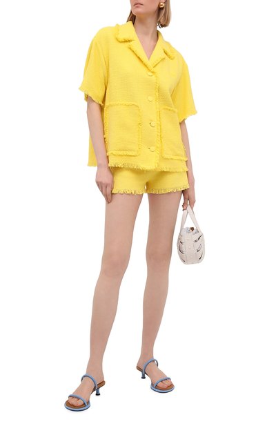 Хлопковые шорты MSGM, арт. 3042MDB102X 217306, фото 2