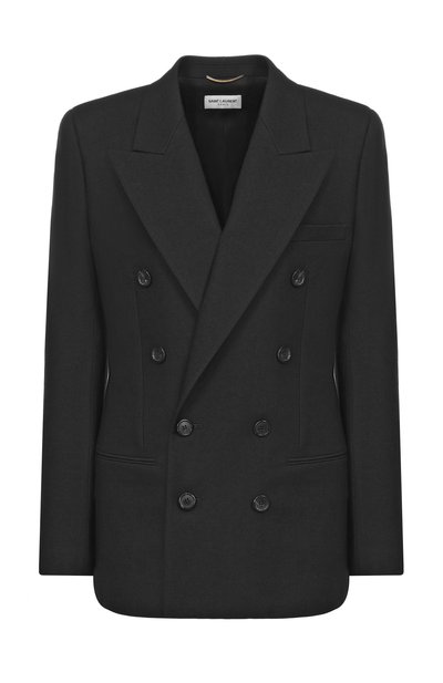 Женский шерстяной жакет SAINT LAURENT, арт. 773832/Y7B73