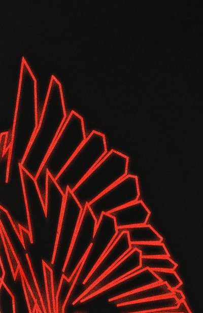 Хлопковые шорты MARCELO BURLON KIDS OF MILAN, арт. 20E/B/MB/3206/0020/2-6Y, фото 3