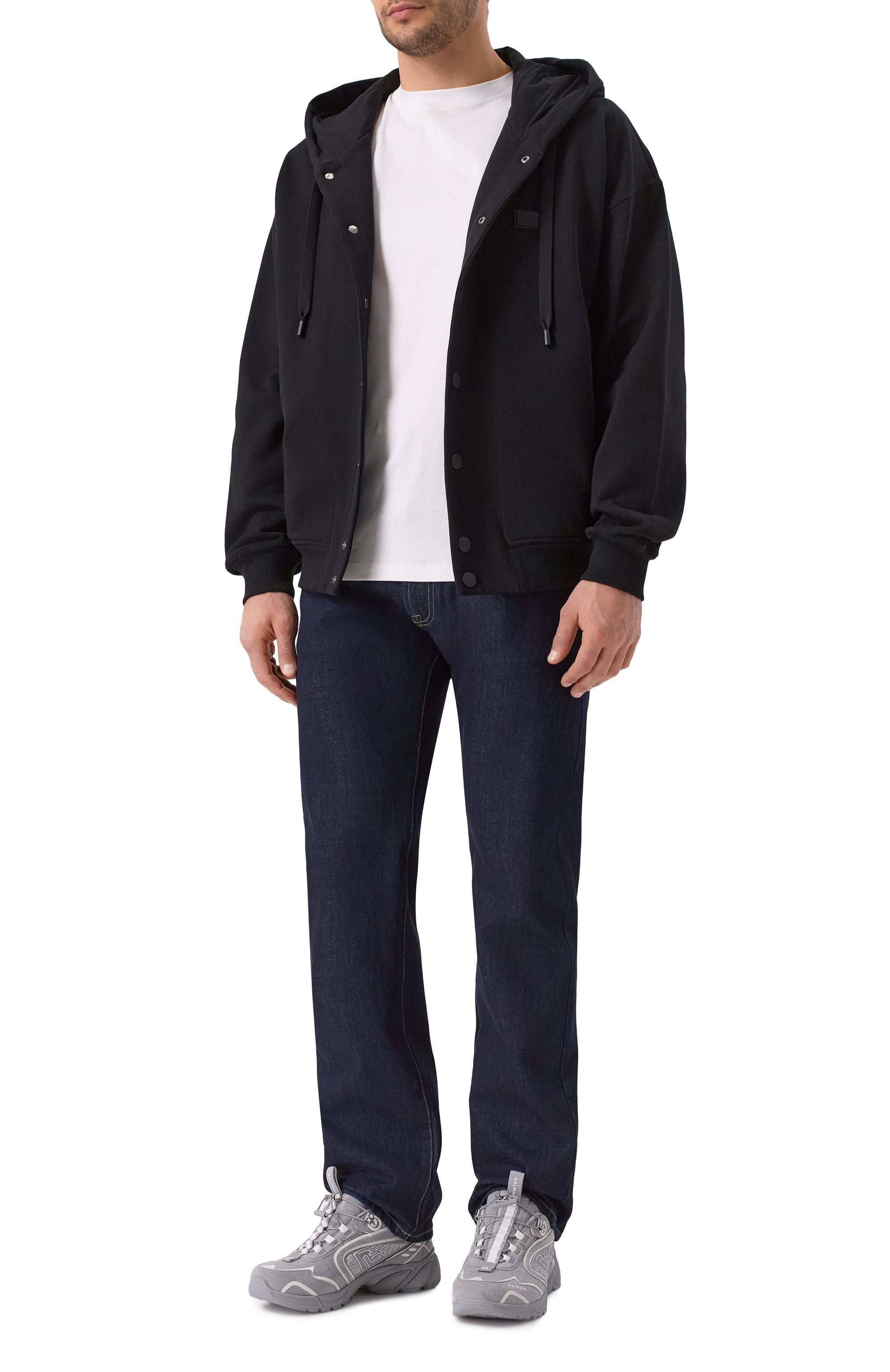 Текстильные кроссовки cosmic dust BALMAIN, арт. EM1VI357/TMG0, фото 2