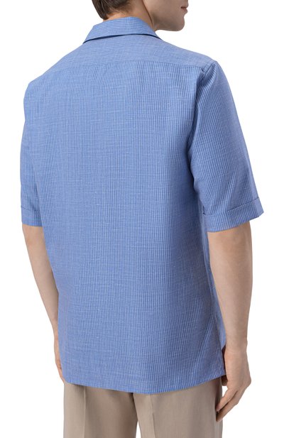 Рубашка из шерсти и шелка STEFANO RICCI, арт. SP008239/WKL09U, фото 4