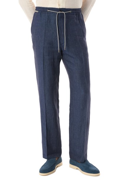 Льняные брюки CORNELIANI, арт. 254L27-2514159, фото 3