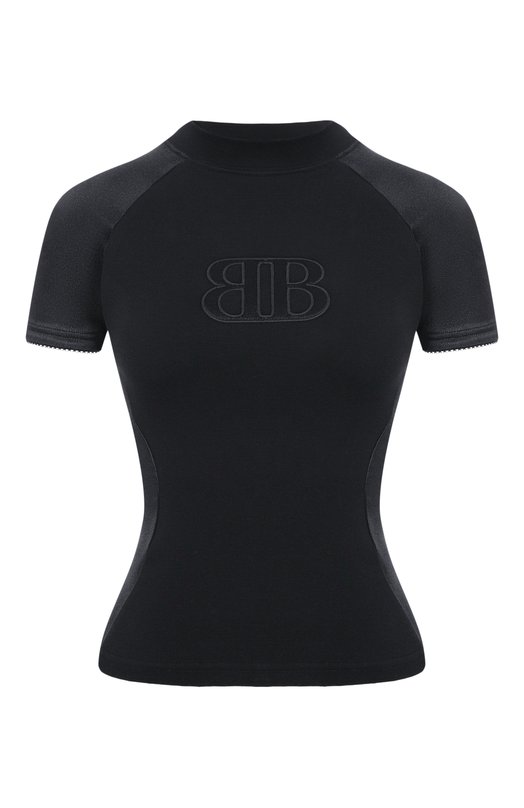 Хлопковый топ Balenciaga 850457/TTVI5 Чёрный 850457/TTVI5