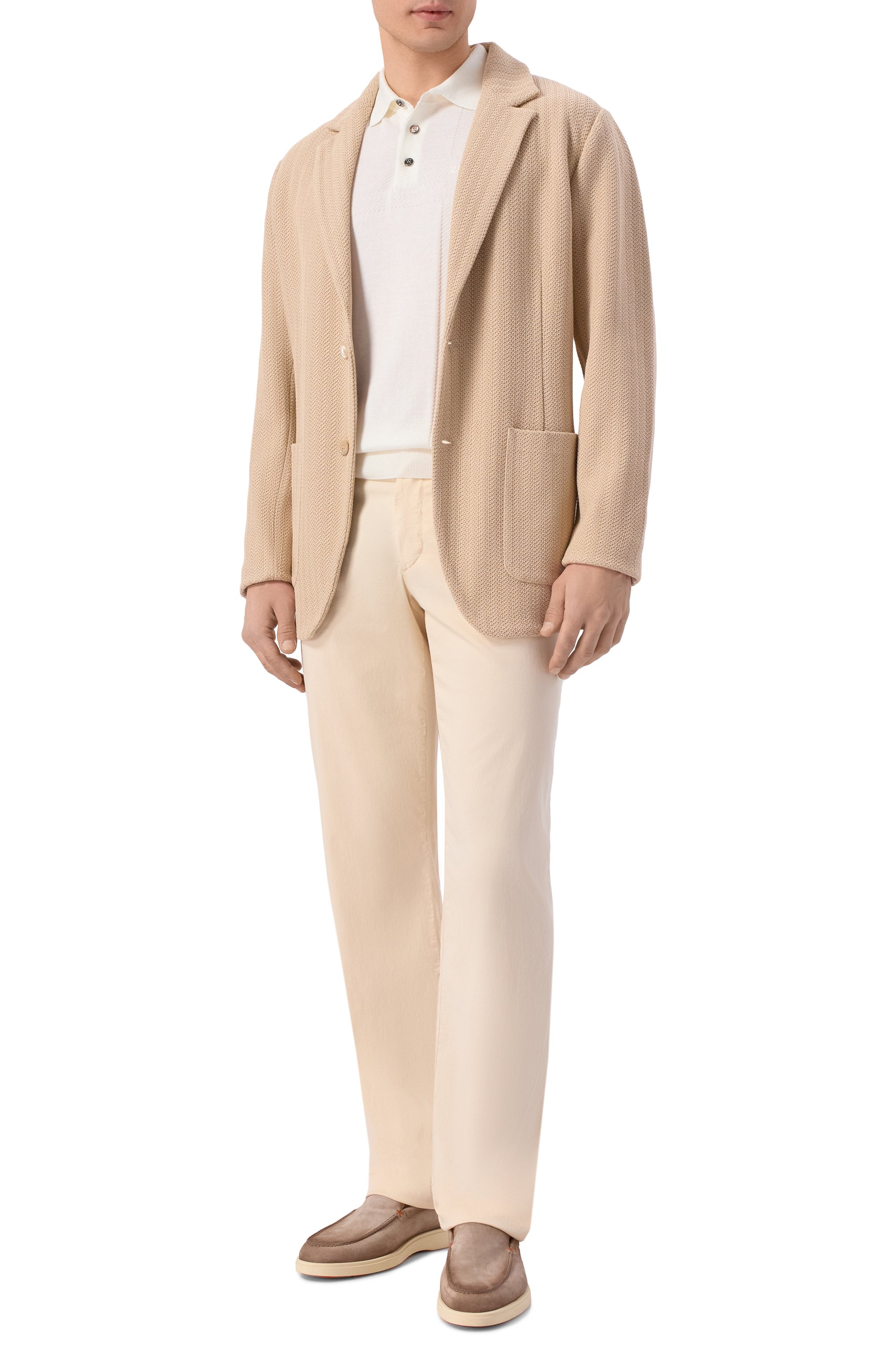 Пиджак из шелка и хлопка STEFANO RICCI, арт. K616442J02/F26111_003, фото 2