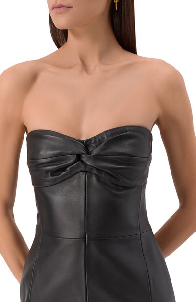 Кожаное платье 12 STOREEZ, арт. 124522, фото 5