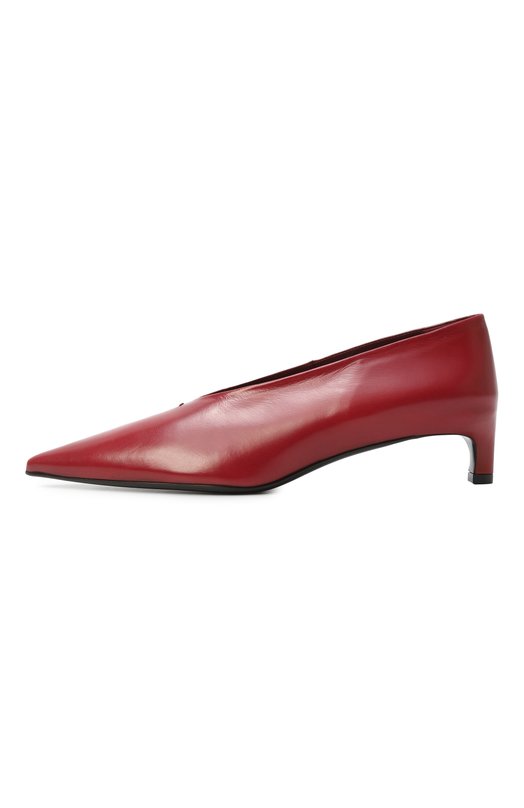 Кожаные туфли Jil Sander J15WL0056/P8226 Красный  J15WL0056/P8226 Фото 4