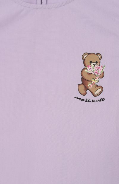 Хлопковое платье MOSCHINO, арт. HDV0HE/LLA10, фото 3