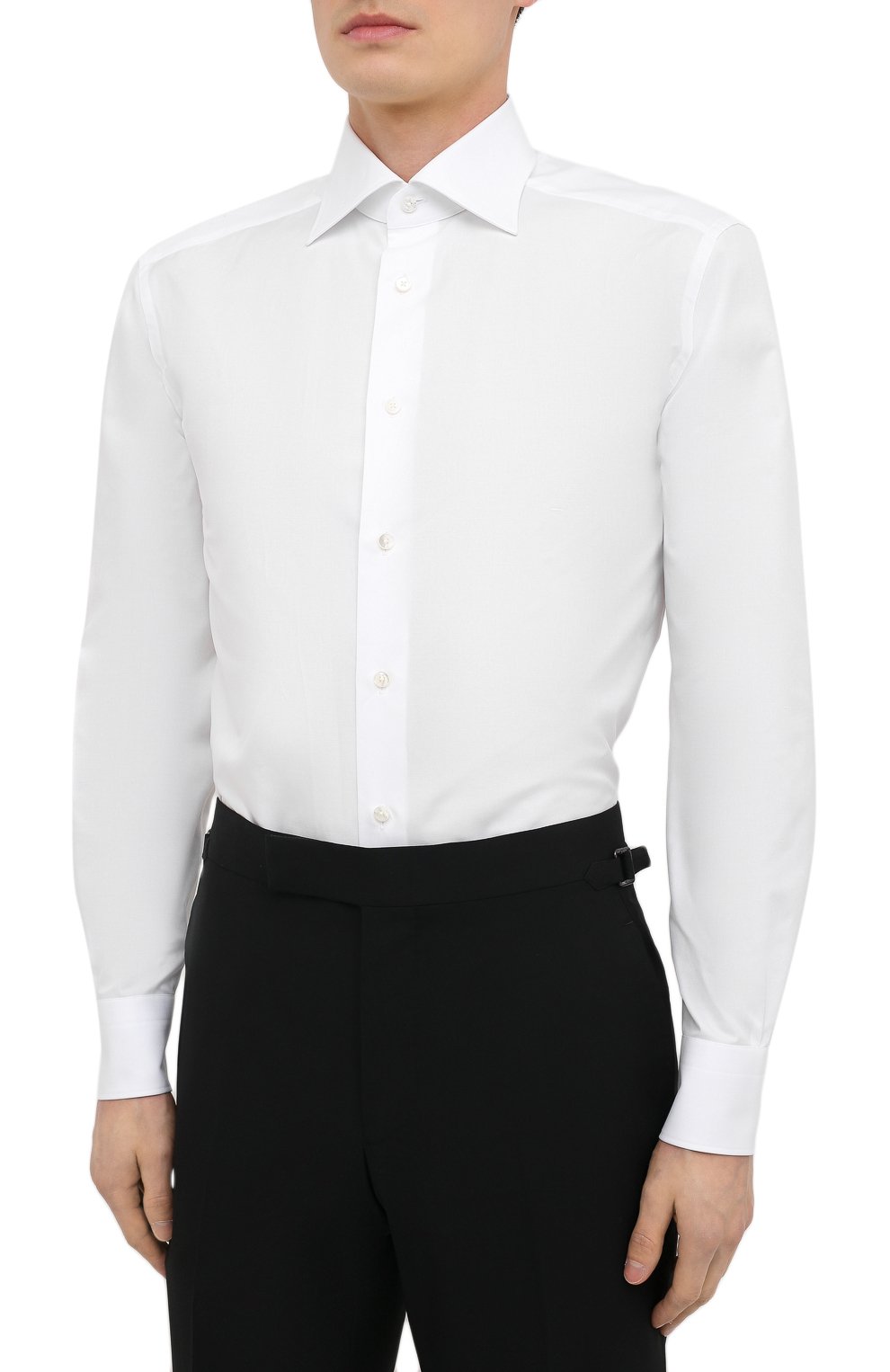 Хлопковая сорочка ZEGNA, арт. 901031/9RS0GS, фото 3