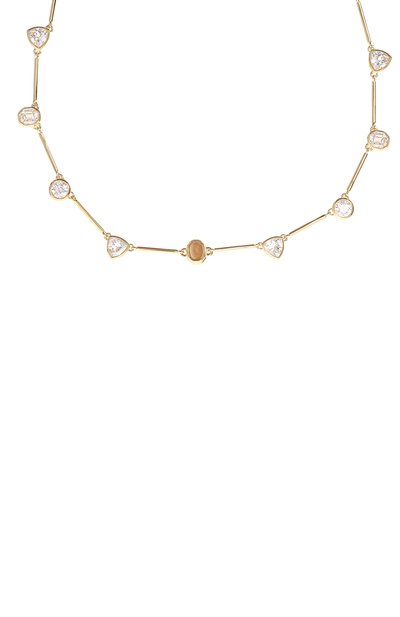 Колье imber SWAROVSKI золотого цвета по цене 58500 руб., арт. 5705481, фото 4 Колье imber SWAROVSKI, арт. 5705481, фото 4