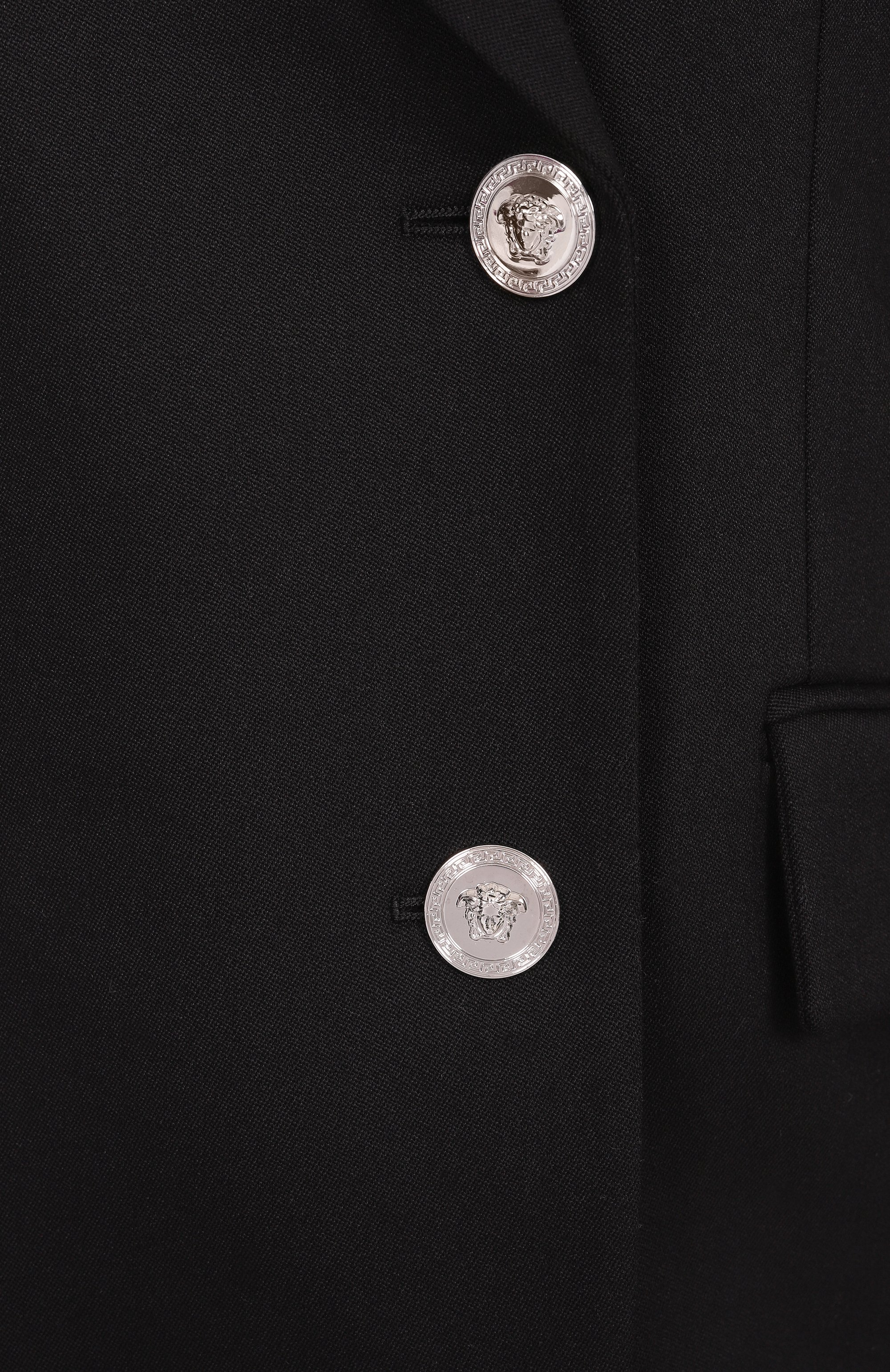 Шерстяной жакет VERSACE, арт. 1017677/1A12258, фото 6