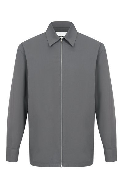 Мужская хлопковая куртка-рубашка JIL SANDER, арт. J22DL0249/J45002
