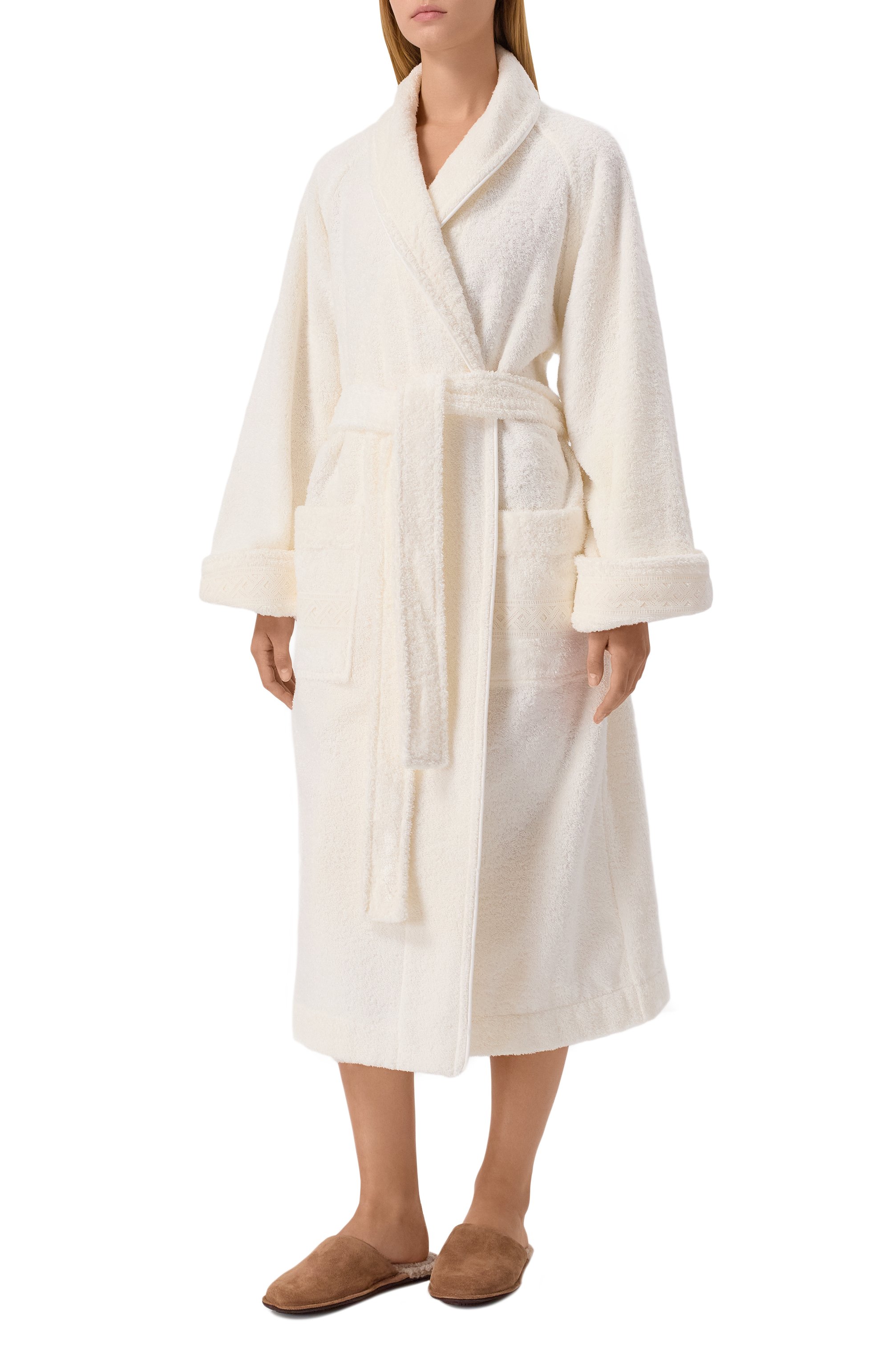 Хлопковый халат FRETTE, арт. FS6573 25D314 0000, фото 2