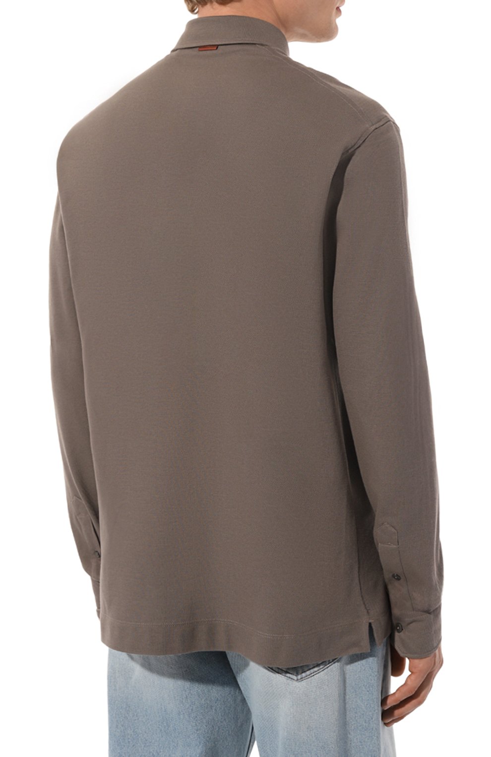 Хлопковое поло ZEGNA, арт. UD392A7/D757, фото 4