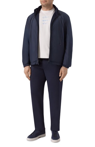 Хлопковая футболка PAUL&SHARK, арт. 26411048, фото 2