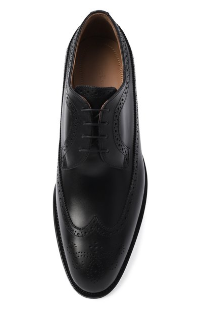 Кожаные дерби KITON, арт. USSA121N00101, фото 5