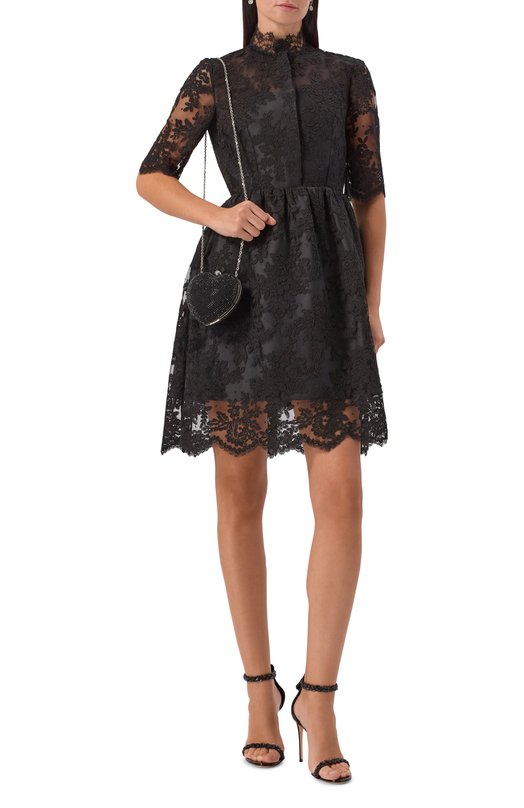 Клатч Crystal Heart Mach & Mach MMCB-BG0020-SUE-BLK Чёрный  MMCB-BG0020-SUE-BLK Фото 7