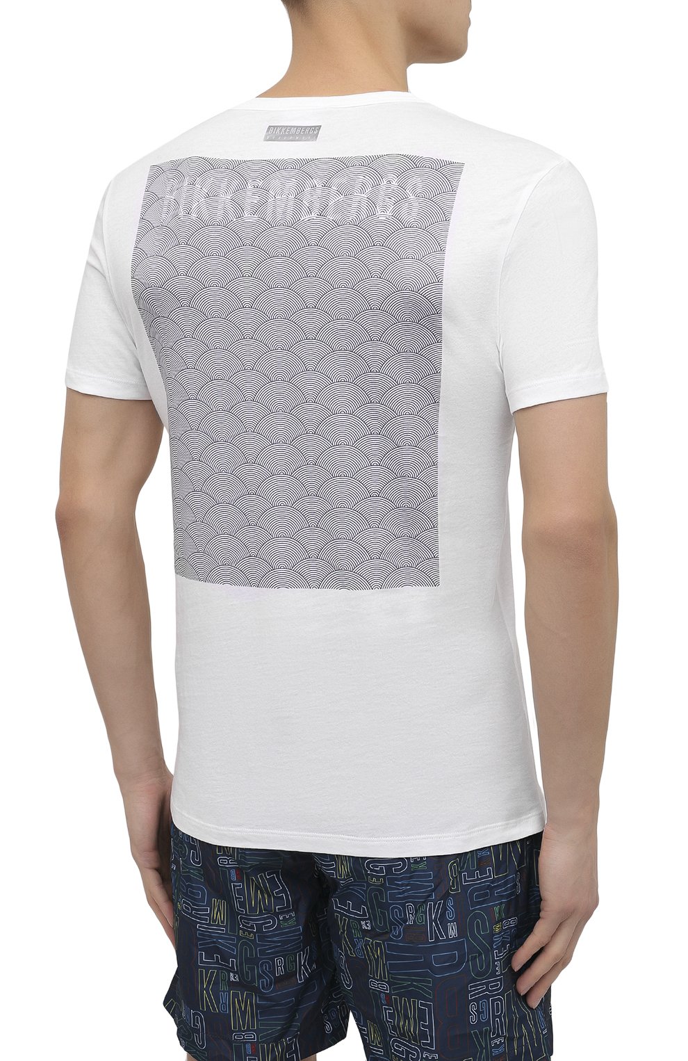Хлопковая футболка DIRK BIKKEMBERGS, арт. VBKB04917, фото 4
