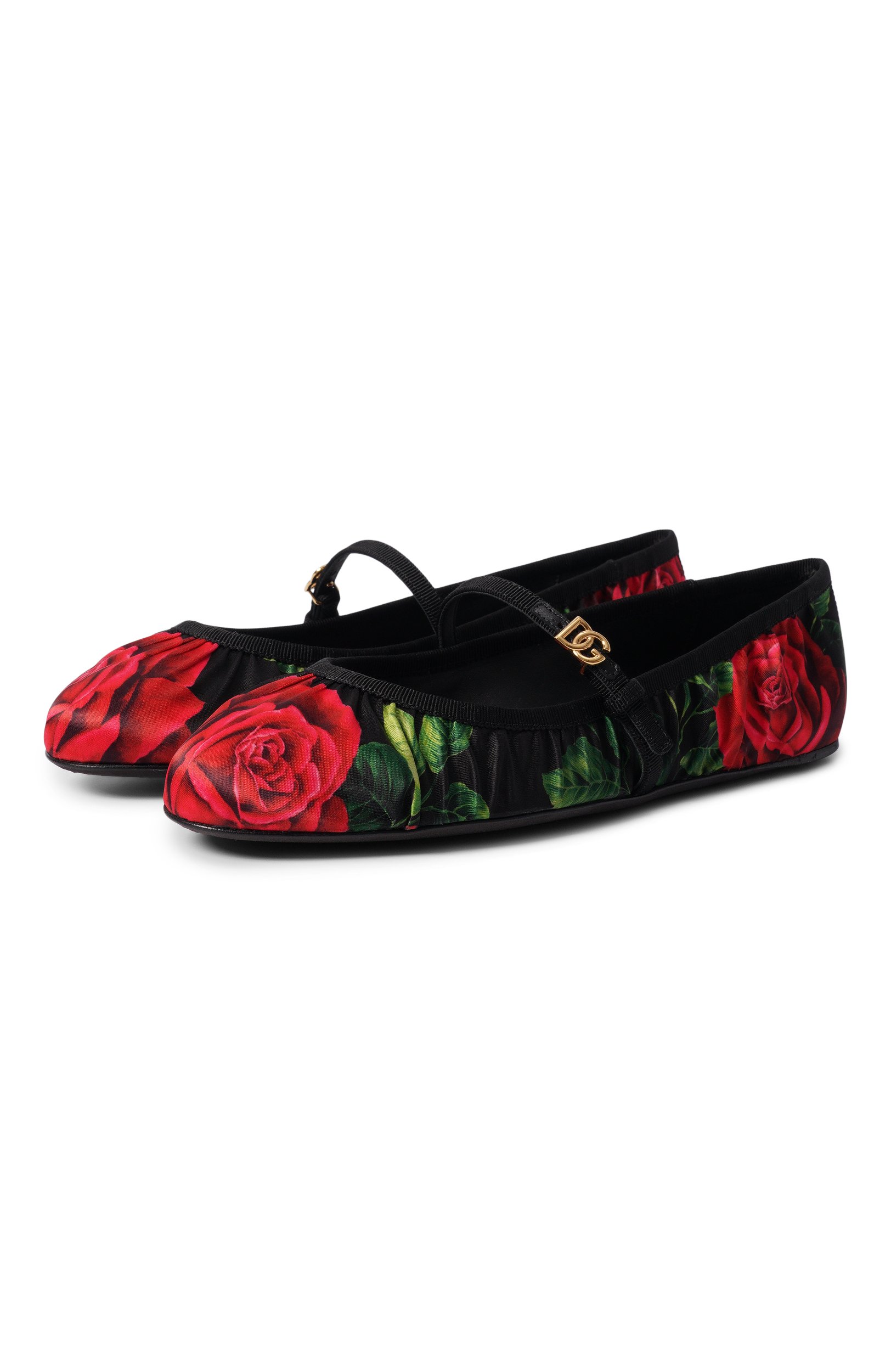 Текстильные балетки vally DOLCE & GABBANA, арт. CB0288/A0709, фото 1