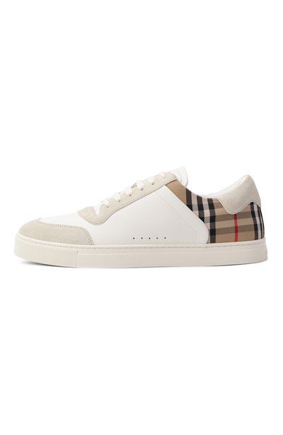 Комбинированные кеды BURBERRY, арт. 8069089, фото 3