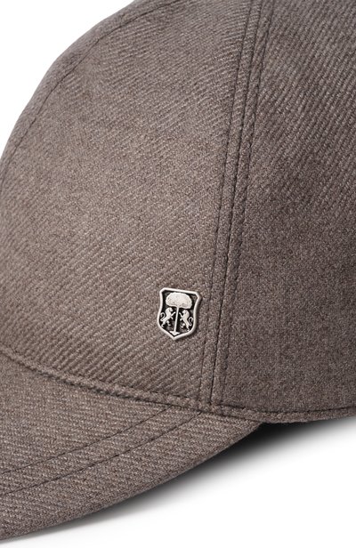 Бейсболка из шерсти и кашемира CORNELIANI, арт. 280502/2A29202, фото 3