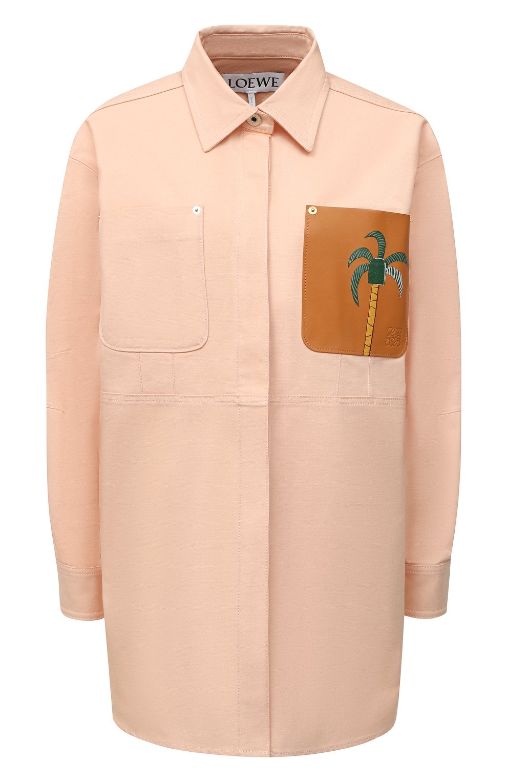 Хлопковая рубашка LOEWE, арт. S897Y02X01, фото 1