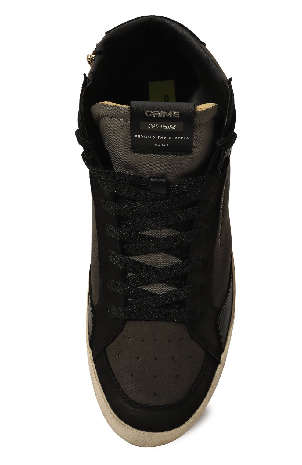 Комбинированные кеды distressed CRIME LONDON, арт. 15152AA7, фото 6