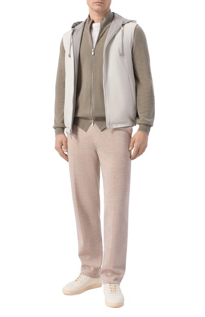 Мужские брюки из хлопка и кашемира BRIONI, арт. UMUB0L/P0K03