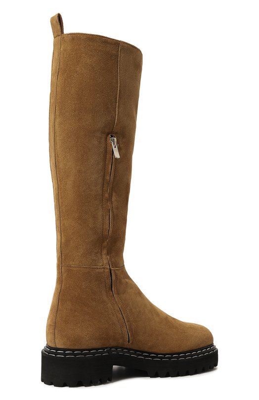 Замшевые сапоги Officine Creative Бежевый, фото 5