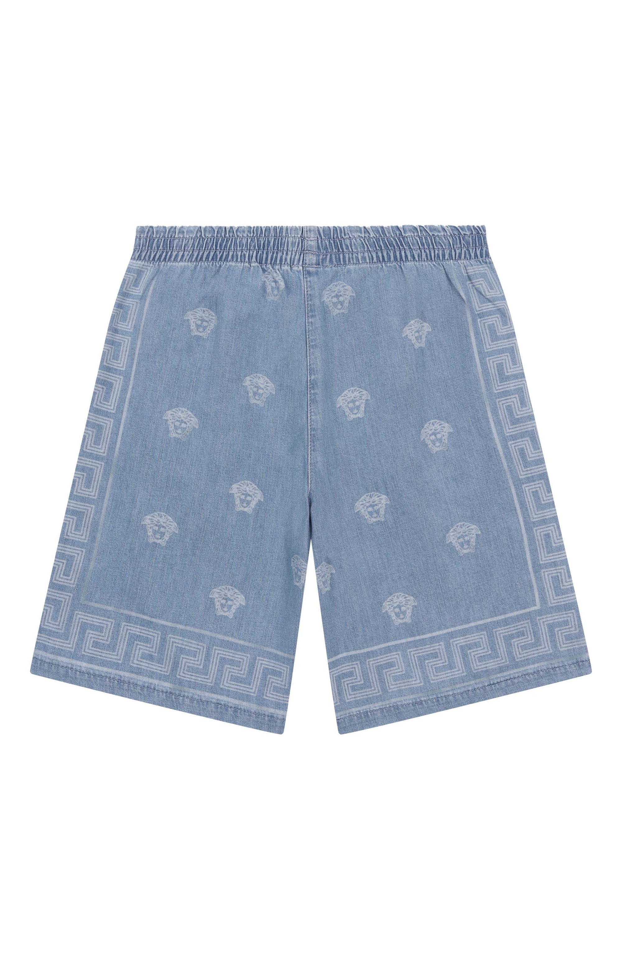 Джинсовые шорты VERSACE, арт. 1018266/1A13070/8A-14A, фото 2