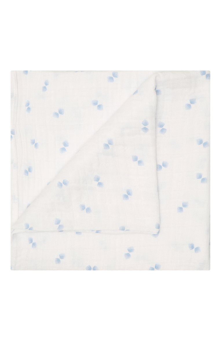 Детского набор из четырех пеленок ADEN+ANAIS голубого цвета, арт. ASWC40008 | Фото 6 (Материал: Текстиль, Хлопок; Региональные ограничения белый список (Axapta Mercury): RU; Материал сплава: Проставлено; Нос: Не проставлено)