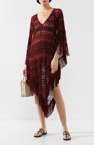 Туника MISSONI бордового цвета по цене 107500 руб., арт. MMQ00130/BR0081, фото 2 Туника MISSONI, арт. MMQ00130/BR0081, фото 2