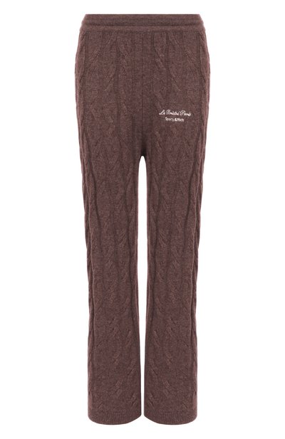 Брюки из кашемира и шерсти sporty & rich x le bristol paris SPORTY AND RICH, арт. PA041517619BR03, фото 1