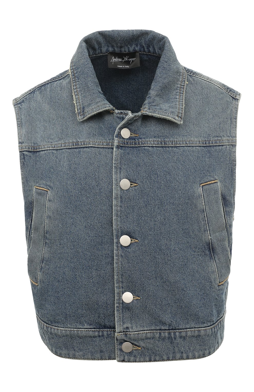 Джинсовый жилет ANDREA YA'AQOV, арт. 23WDEN52, фото 1