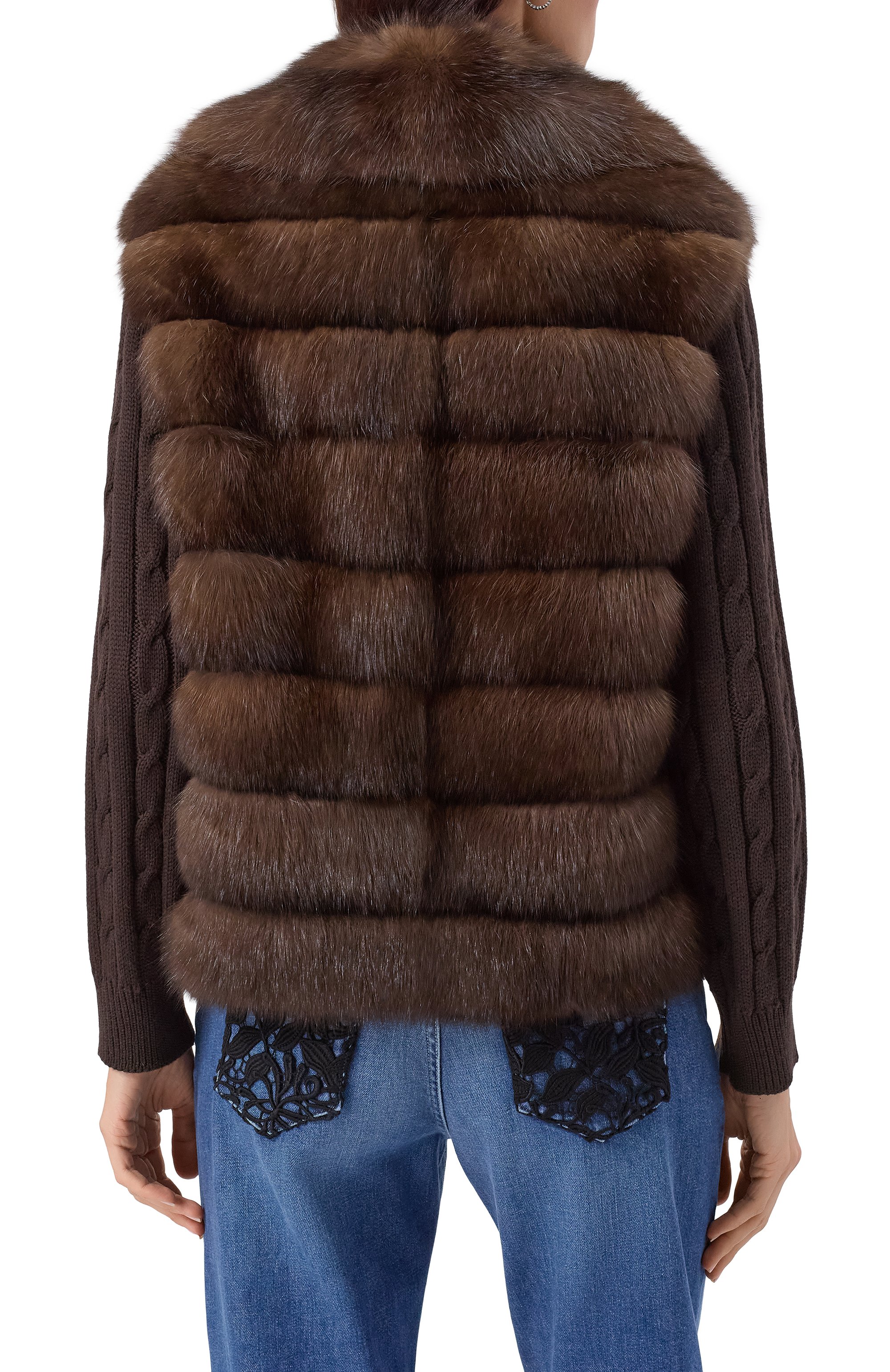 Шуба из соболя VICTORIA KUSENKOVA, арт. 763579103626, фото 4