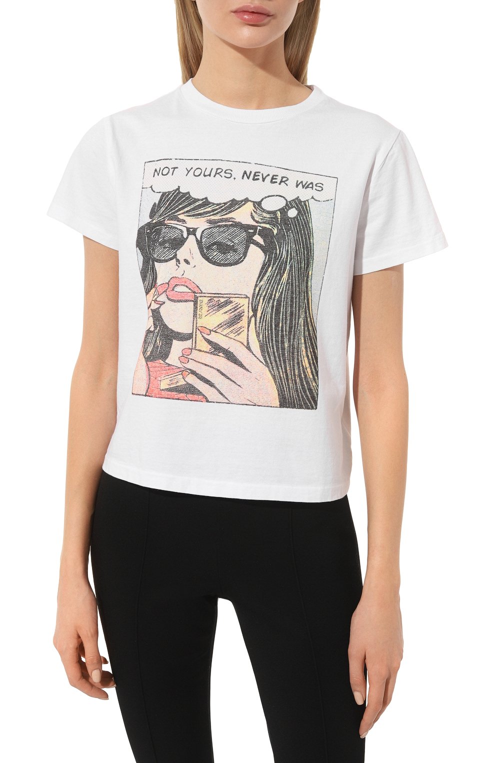 Хлопковая футболка RE/DONE, арт. 137-02WCGT239, фото 3