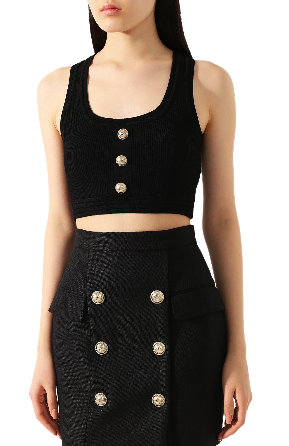 Топ из вискозы BALMAIN, арт. TF10007/K030, фото 3