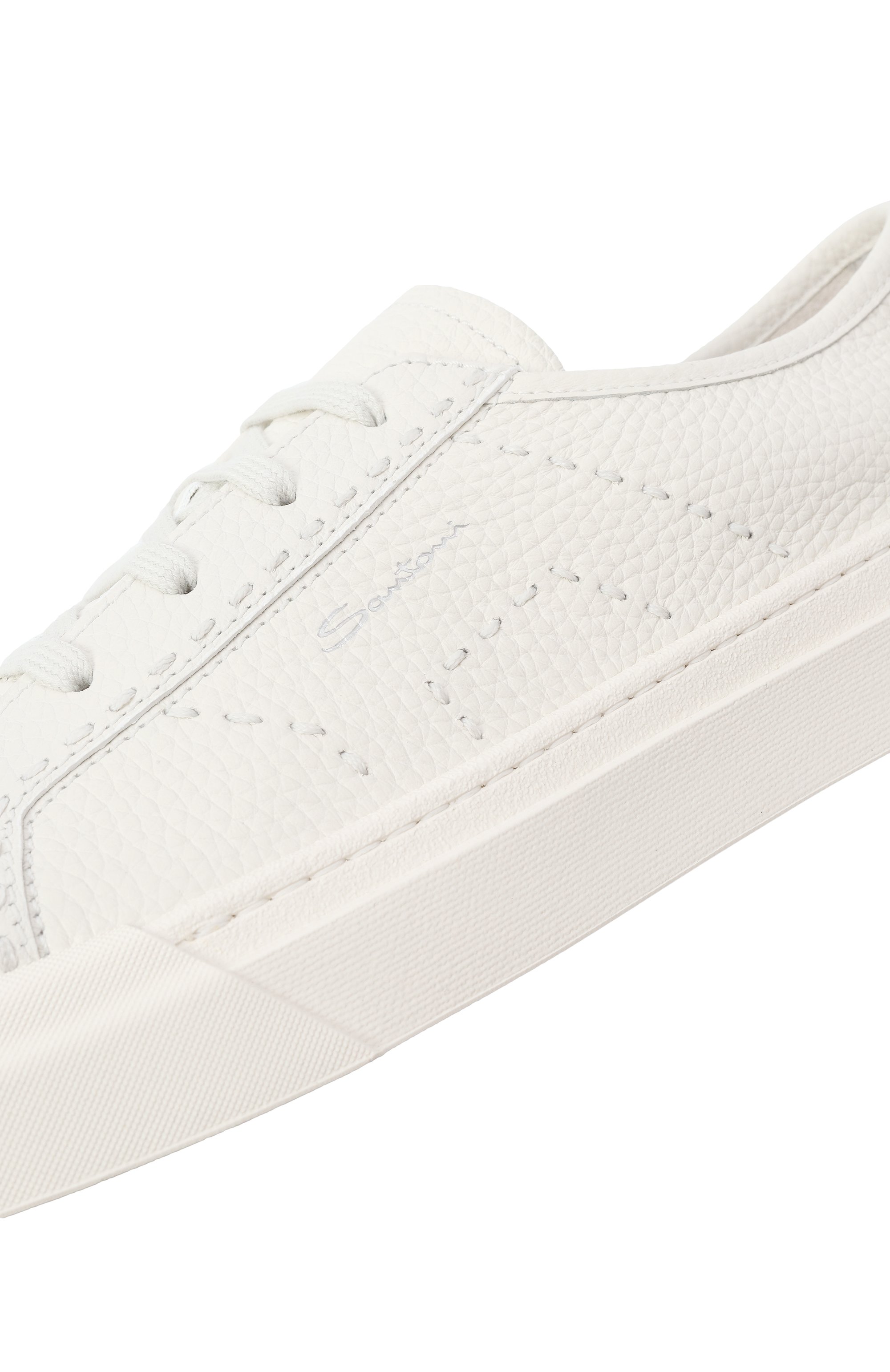 Кожаные кеды gloria SANTONI, арт. MBGG22063PNNTMIA, фото 7