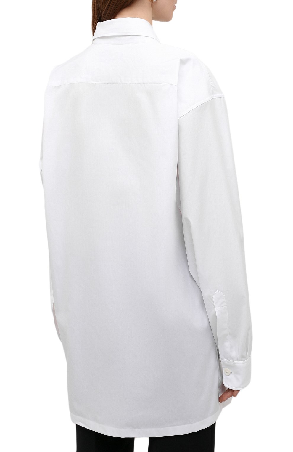 Хлопковая рубашка DRIES VAN NOTEN, арт. 221-030793-4183, фото 4