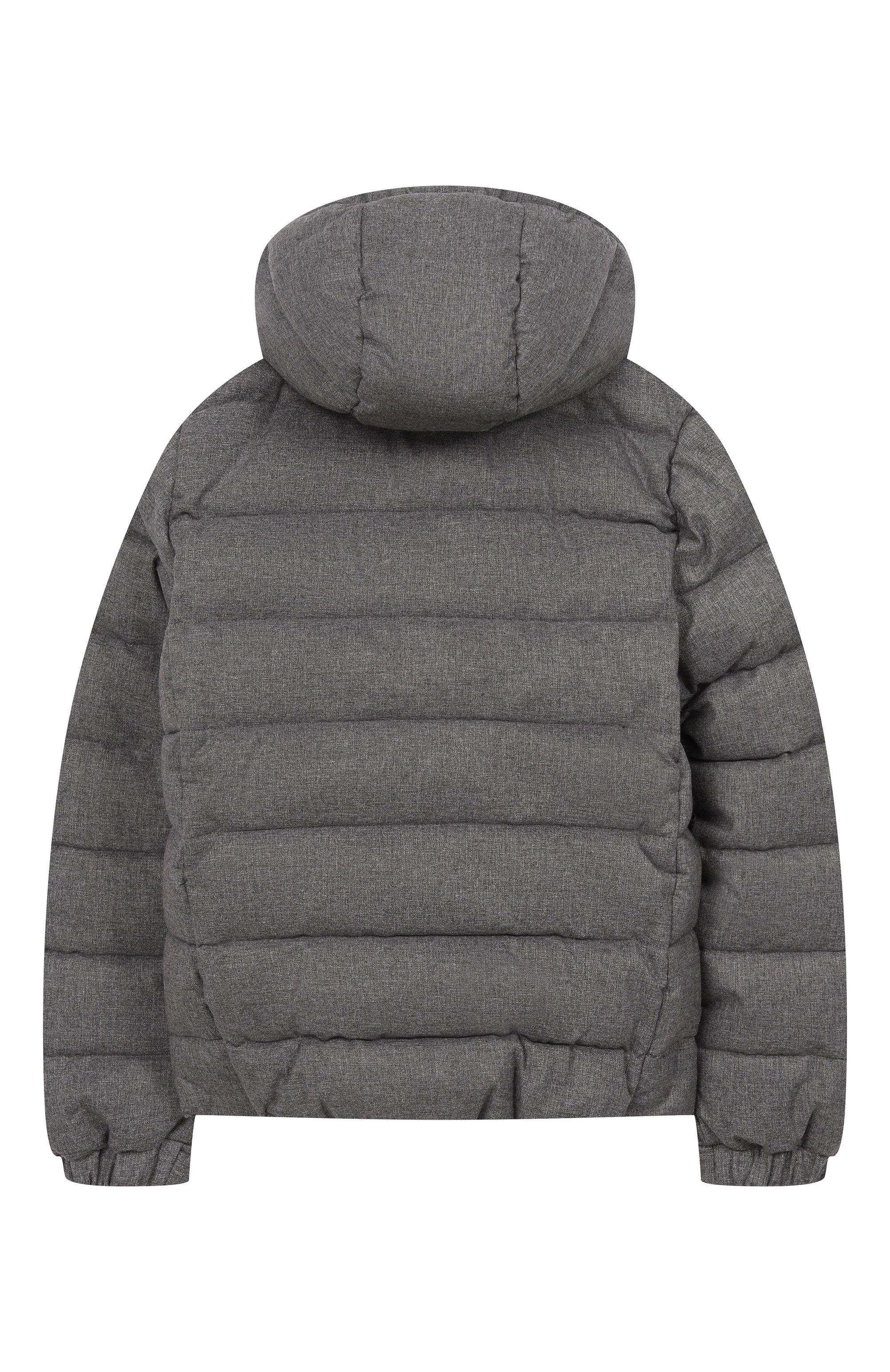 Утепленная куртка SAVE THE DUCK темно-серого цвета по цене 28200 руб., арт. J31653B/CHIP/FLAN21, фото 2 Утепленная куртка SAVE THE DUCK, арт. J31653B/CHIP/FLAN21, фото 2