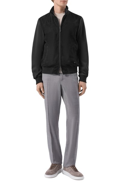 Комбинированный бомбер STEFANO RICCI, арт. MDJ6100190/5911, фото 2