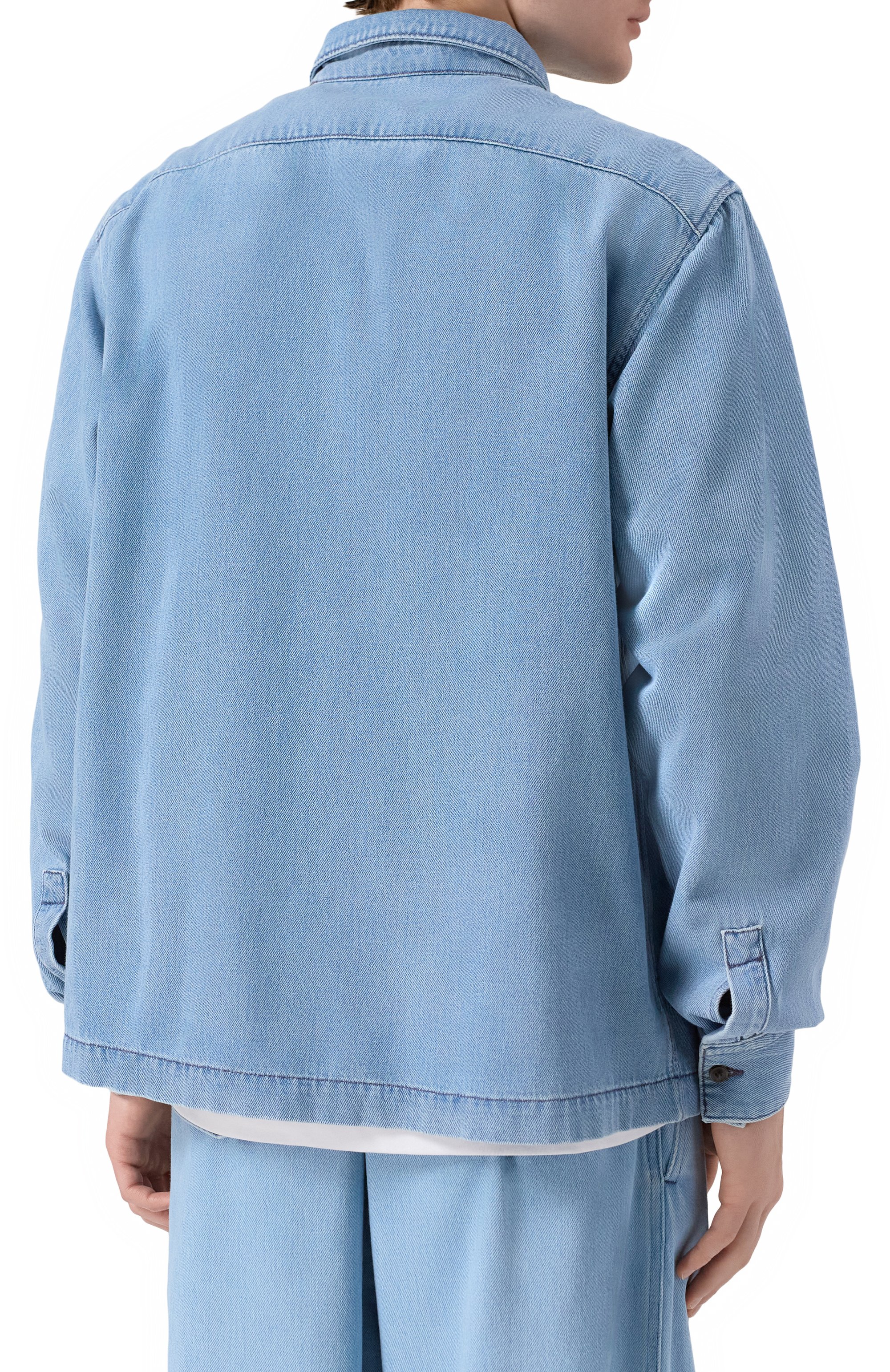 Джинсовая рубашка DRIES VAN NOTEN, арт. 020725-2381-514, фото 4